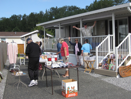 garage sale